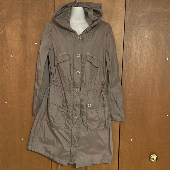 Raincoat with hood. Used few time only - Picture 1 of 8